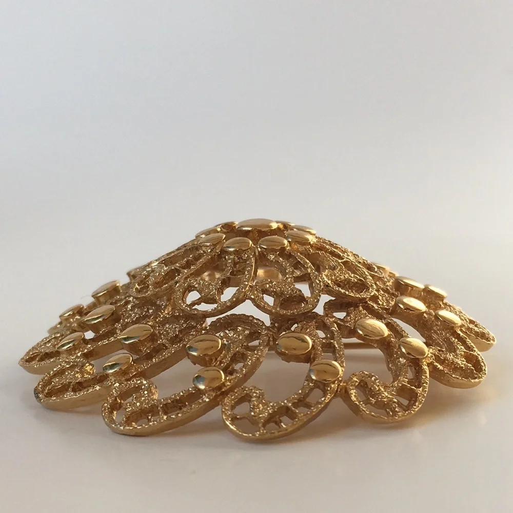Ladies’ Monet Gold-tone Brooch